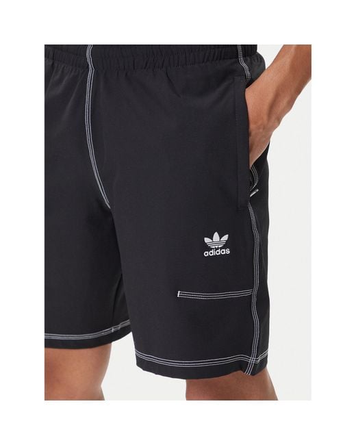 Adidas Sportshorts Trefoil Essentials Ka8539 Loose Fit in Blue für Herren