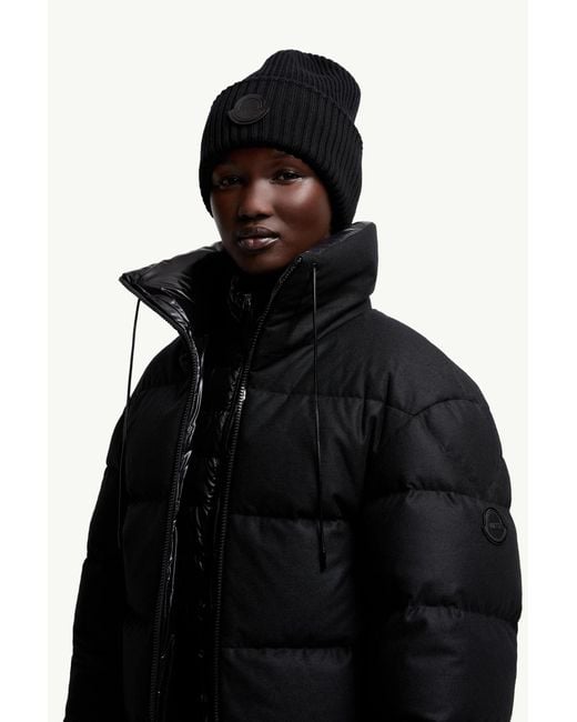 Moncler x Edward Enninful Black X Ee72 By Edward Enninful Wool Beanie