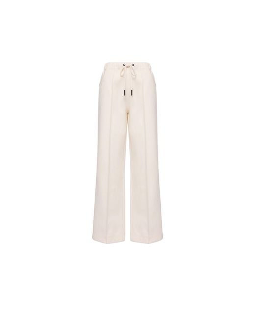 Moncler White Moncler Interlock Track Trousers