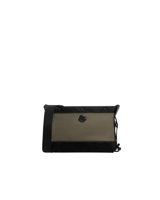 メンズ Moncler New Tech クロスボディバッグ Black