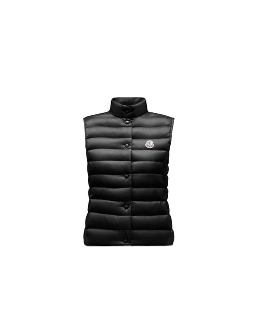 Moncler Black Liane Packable Down Gilet