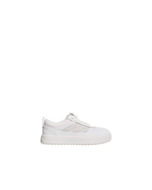 Moncler White Moncler Altive Nubuck & Suede Trainers for men