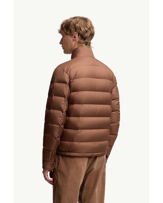 メンズ Moncler Phrier ショートダウンジャケット Brown