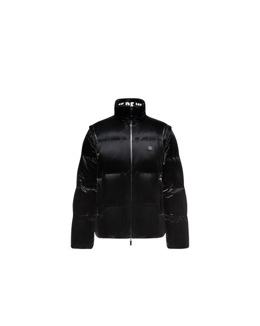 Moncler x A$AP ROCKY Black Moncler Throttle Reversible 2-In-1 Down Jacket for men