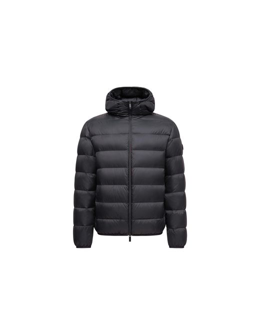 メンズ Moncler Erdonショートダウンジャケット Black