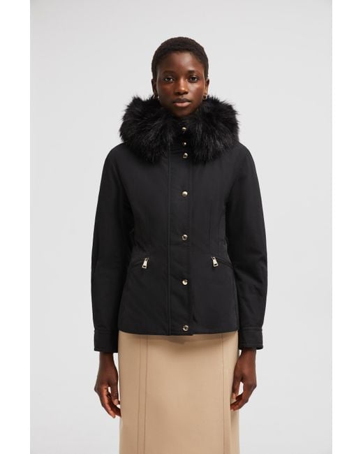 Moncler Black Bron Parka Jacket