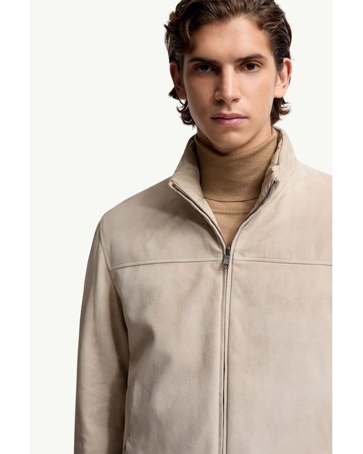 メンズ Moncler Cernay ショートダウンジャケット Natural