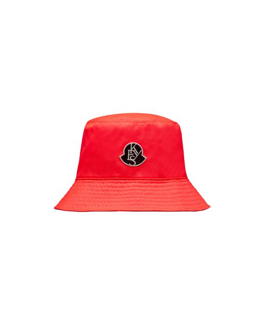 Moncler X Alicia Keys Bucket Hat in Red | Lyst