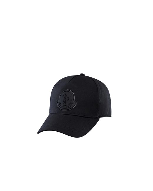 Moncler Moncler Logo Baseball Cap in Black for Men | Lyst