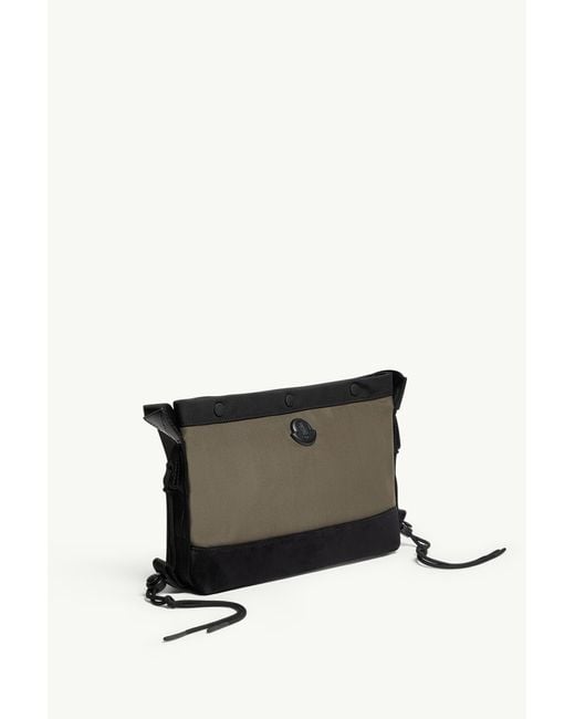 メンズ Moncler New Tech クロスボディバッグ Black
