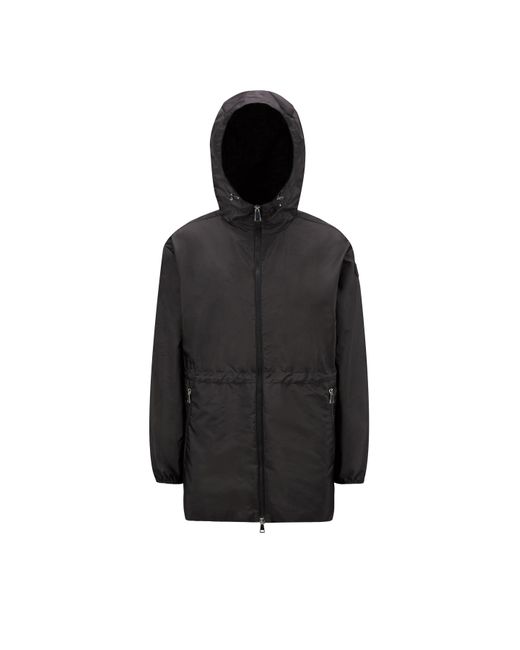 Moncler Black Wete Hooded Jacket