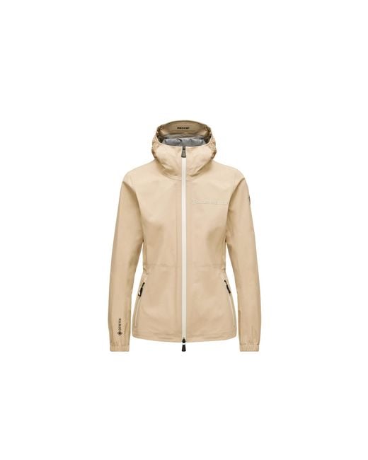 Moncler Natural Valles Hooded Shell Jacket
