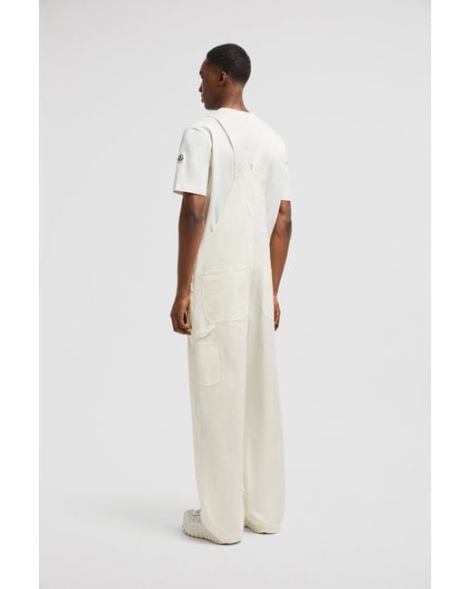 Peto De Gabardina De Algodón, Talla Moncler de hombre de color White