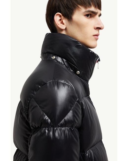 メンズ Moncler Montbeliard ショートダウンジャケット Black