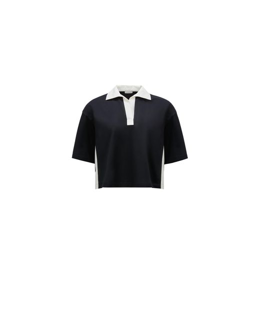 Moncler Black Polo Shirt