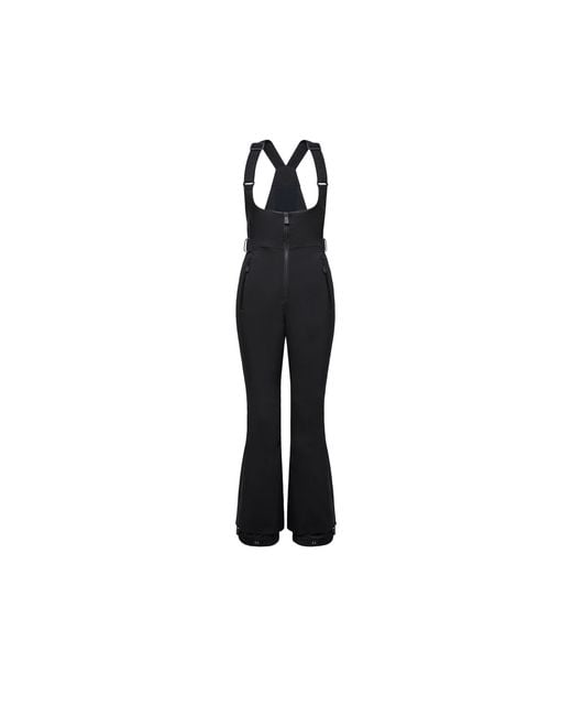 Moncler Black Padded Ski Bib