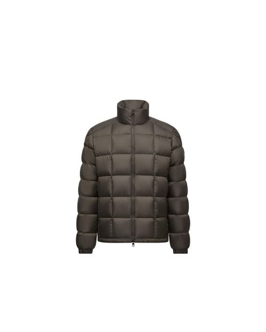 メンズ Moncler Eglise ショートダウンジャケット Brown