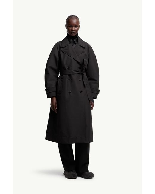 Gabardina X Ee72 By Edward Enninful Zake, Mujer, Talla Moncler x Edward Enninful de color Black