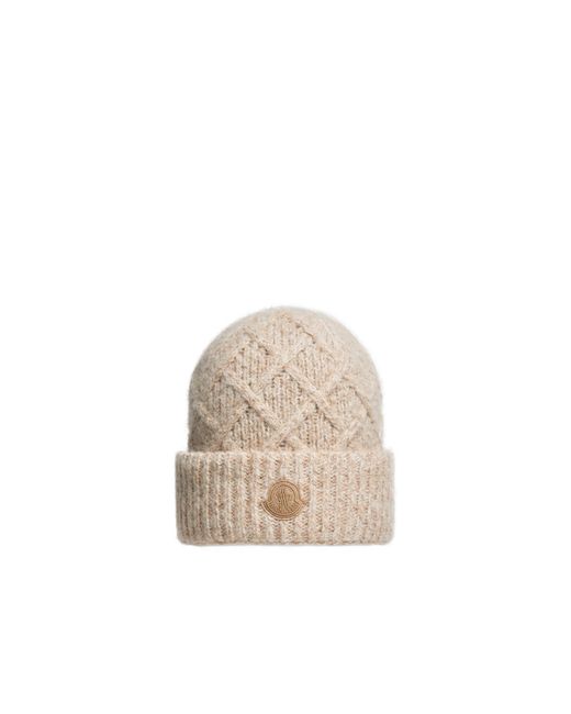 Berretto di Moncler in Natural