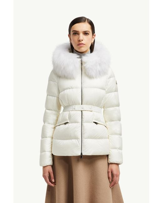 Moncler Boedショートダウンジャケット White