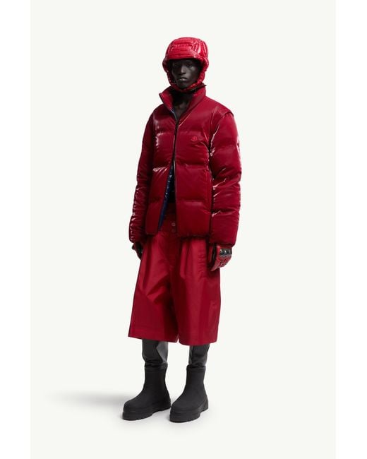 Moncler x A$AP ROCKY Red Throttle Reversible 2-In-1 Down Jacket for men
