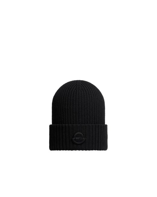 Moncler x Edward Enninful Black X Ee72 By Edward Enninful Wool Beanie