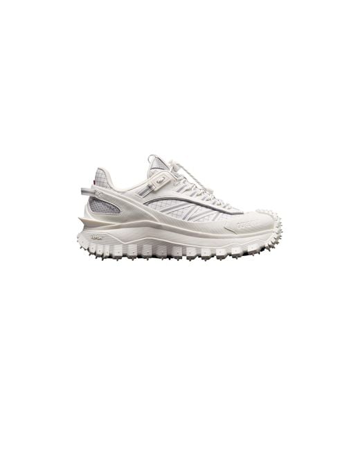 Moncler Trailgrip Gtx Low Top Trainers in White for Men | Lyst