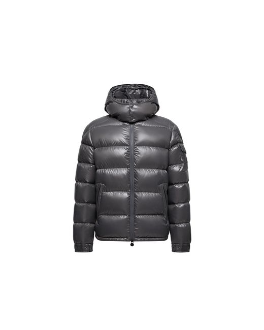 Piumino Corto Maya Con Cappuccio, Uomo, Taglia di Moncler in Black da Uomo