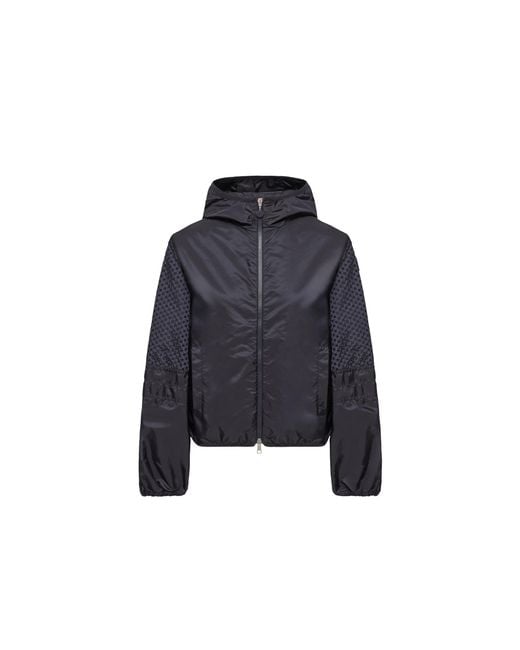 Moncler Blue Moncler Zelkova Hooded Jacket