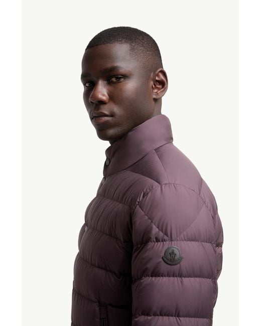 Moncler Purple Lyco Short Down Jacket for men