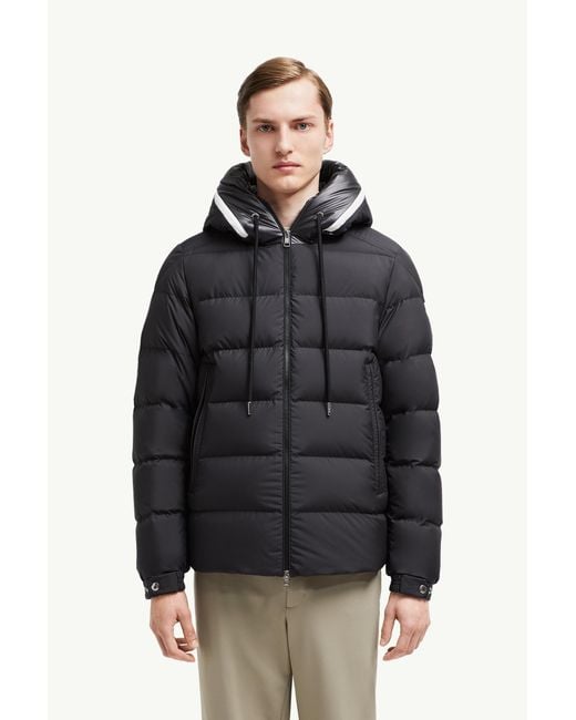 メンズ Moncler Cardere ショートダウンジャケット Black