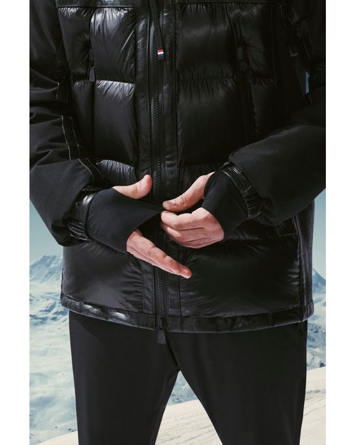 Moncler Synthetic Authion Short Down Jacket in Black for Men - Lyst