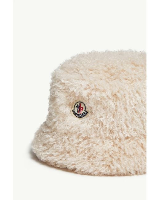 Moncler Brown Teddy Bucket Hat