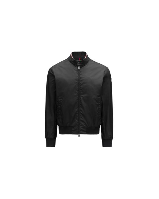 Moncler Black Reppe Rain Jacket for men