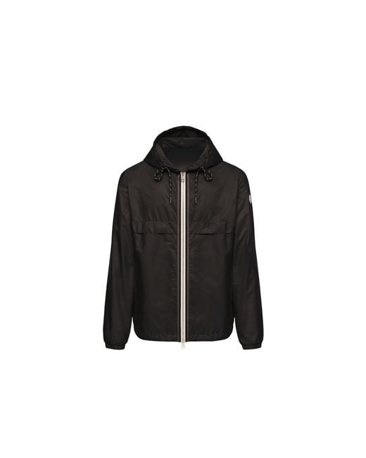 Moncler Black Moncler Nidge Hooded Jacket for men