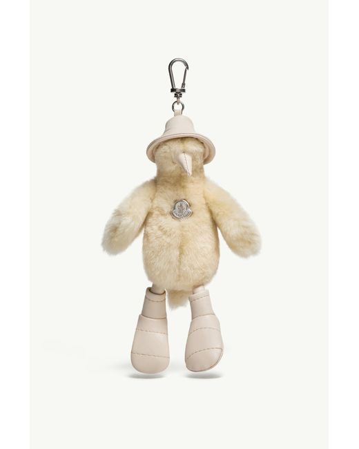 Moncler Monduck Key Holder in Metallic | Lyst