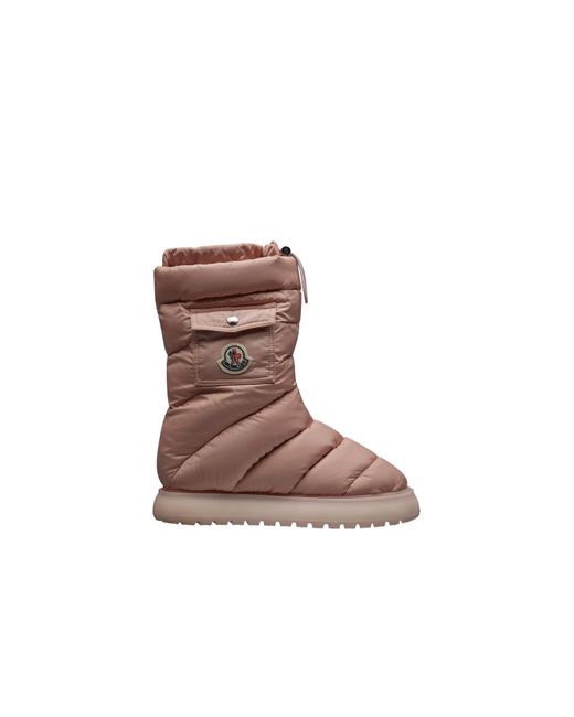 Moncler Brown Gaia Pocket Mid Boots