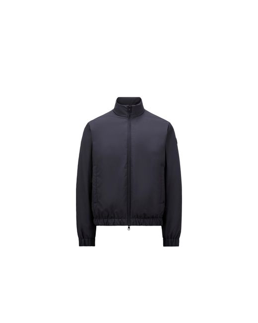 Moncler Blue Luserna Short Down Jacket for men
