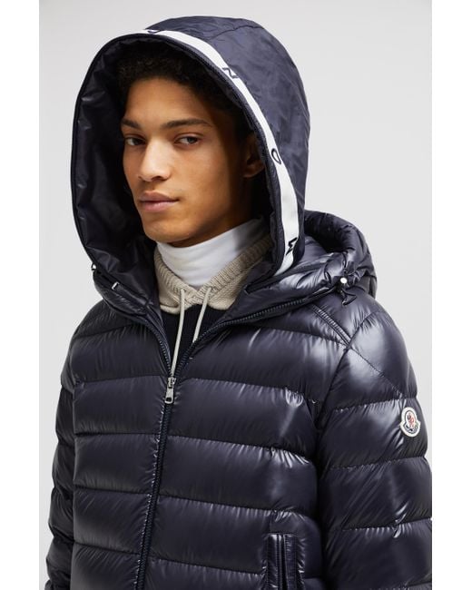 Moncler Blue Besines Double Hood Short Down Jacket for men