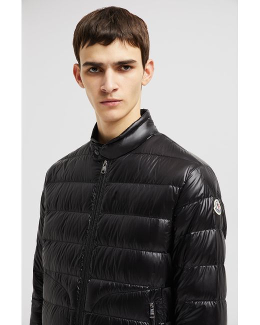 Moncler Black Acorus Packable Short Down Jacket for men