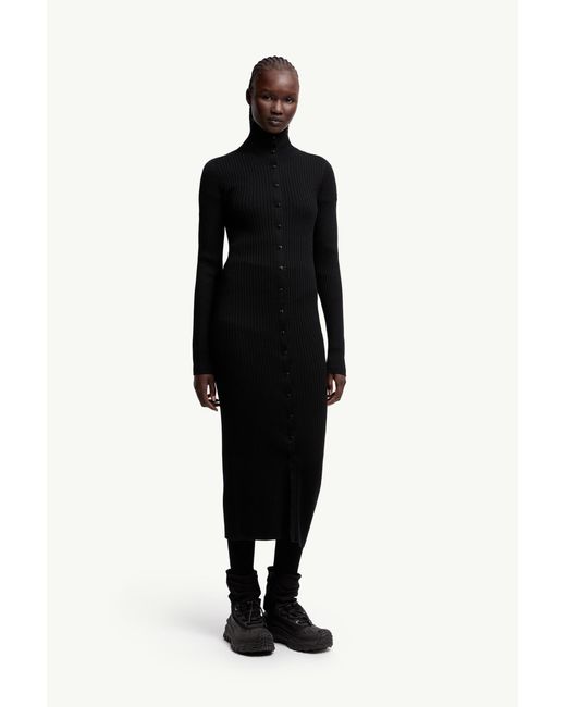 Robe À Col Roulé En Laine X Ee72 Par Edward Enninful Moncler x Edward Enninful en coloris Black