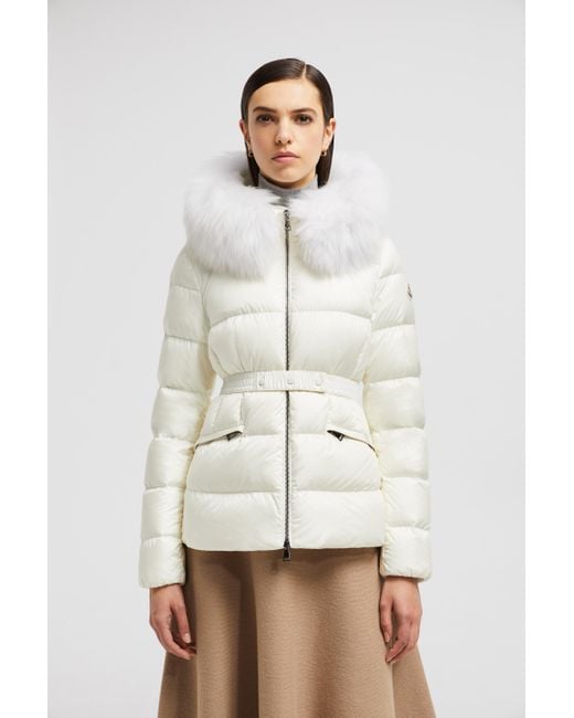 Moncler white jacket womens 2025