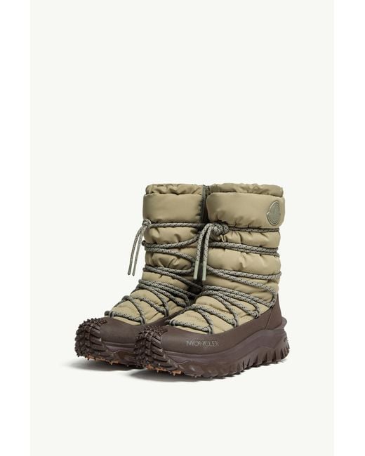 Moncler Brown Trailgrip Gtx Lace-Up Boots for men
