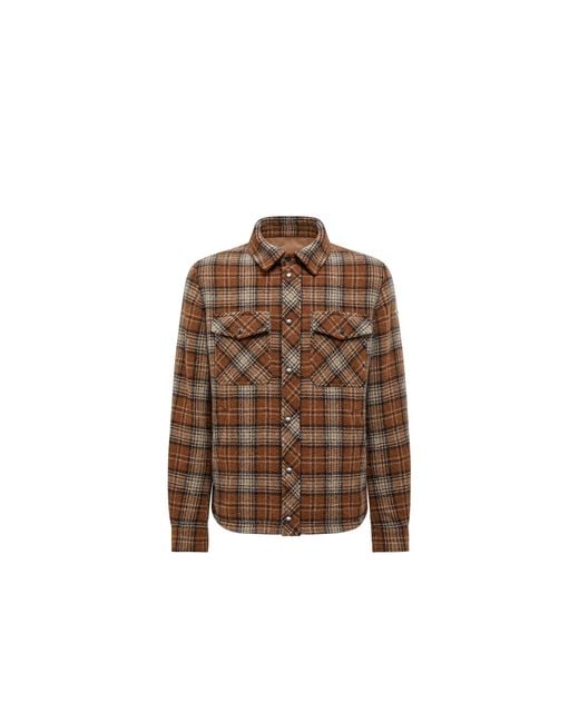 メンズ Moncler シャツジャケット Brown