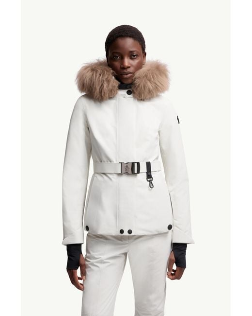 Moncler Laplanceダウンスキージャケット Natural