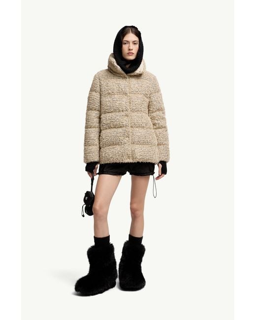 Moncler Cochelle ショートダウンジャケット Natural