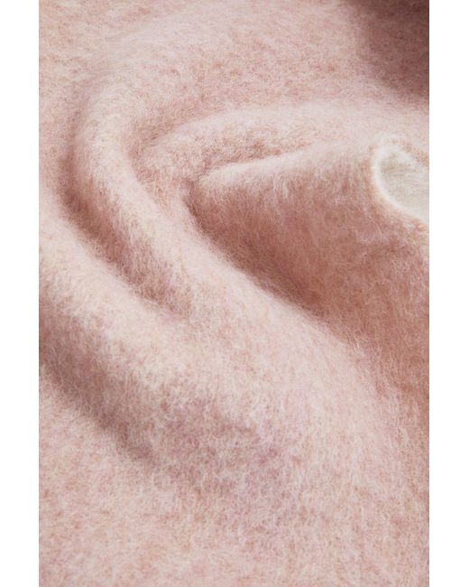 Bufanda De Mezcla De Lana Y Alpaca, Mujer, Talla Moncler de color Pink