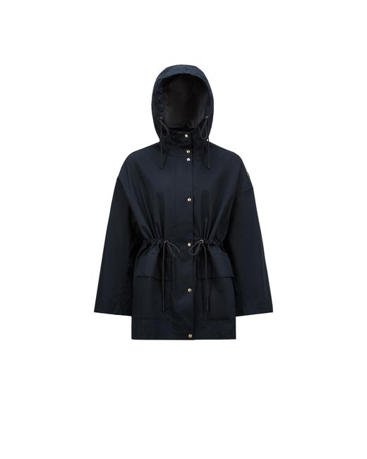 Parka De Algodón Con Capucha Gaillon, Mujer, Talla Moncler de color Blue