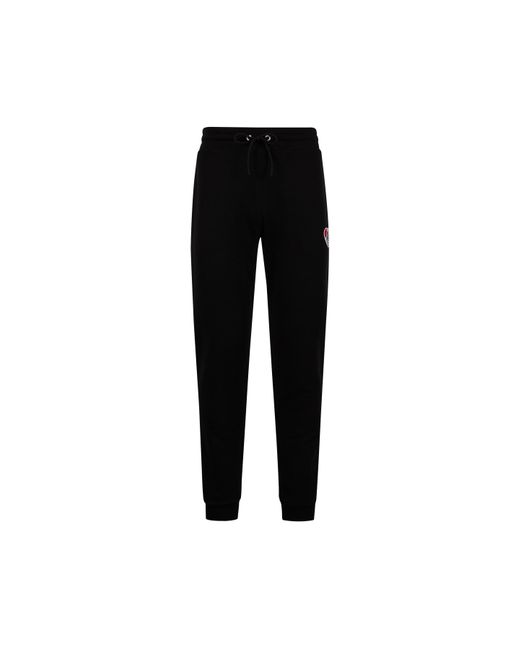 Moncler Jogginghose mit herz-logo in Black für Herren