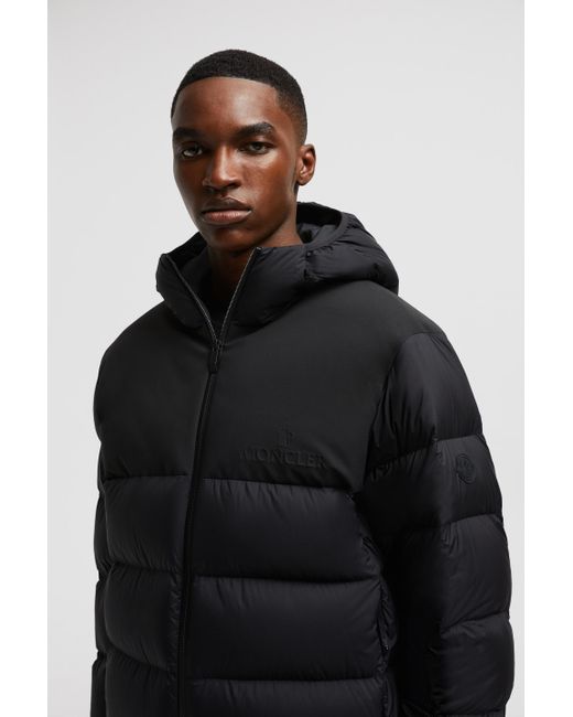 メンズ Moncler Veumontショートダウンジャケット Black